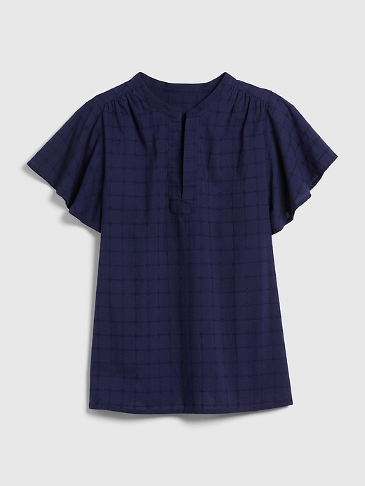 Image number 1 showing, Short Sleeve Popover Top
