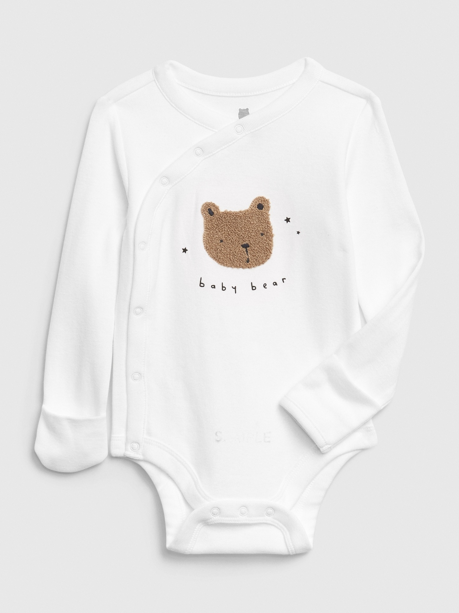 bodysuit with mitten cuffs