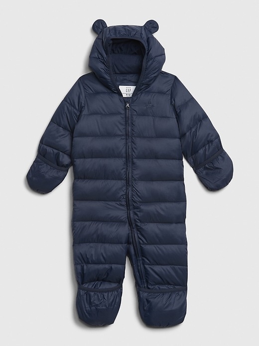 Image number 3 showing, Baby Upcycled Lightweight Snowsuit