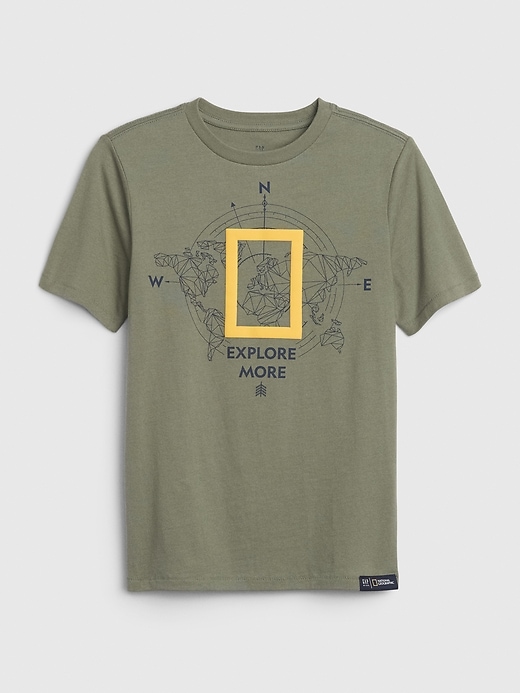Image number 1 showing, GapKids &#124 National Geographic Recycled  T-Shirt