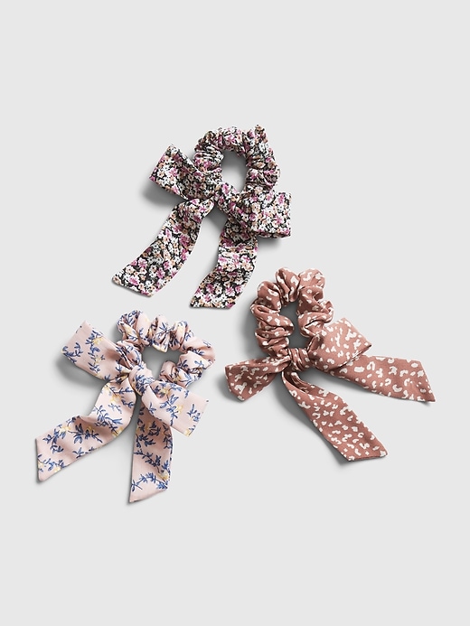 View large product image 1 of 1. Kids Bow Scrunchies (3-Pack)