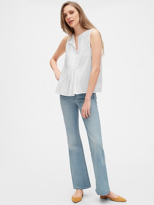 Image number 3 showing, Pleated Sleeveless Top