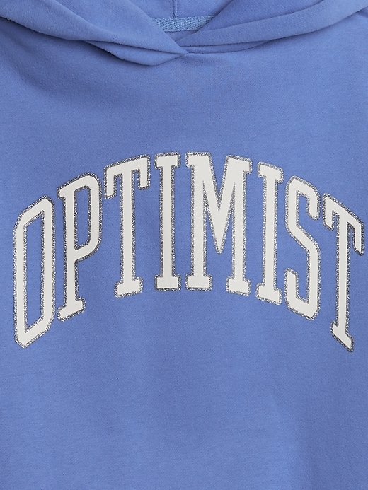 L'image numéro 4 présente Haut à capuchon « Optimist » surdimensionné pour adolescent