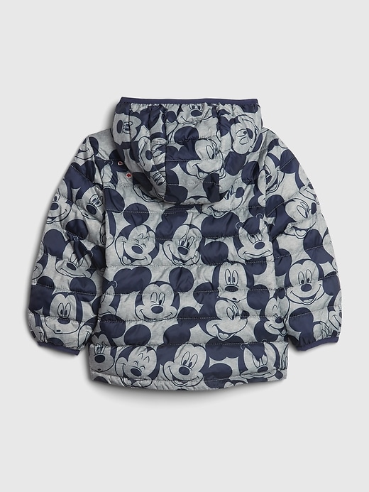 Image number 2 showing, babyGap &#124 Disney Mickey Mouse Upcycled Lightweight Puffer