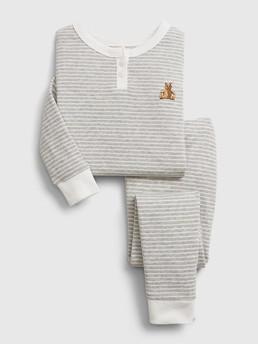 L'image numéro 1 présente Pyjama henley rayé babyGap