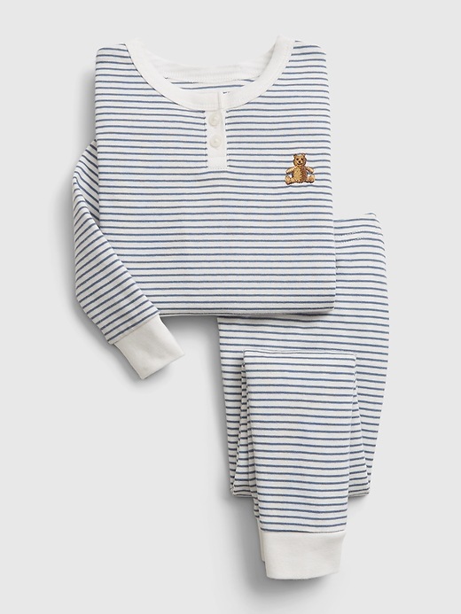 L'image numéro 3 présente Pyjama henley rayé babyGap