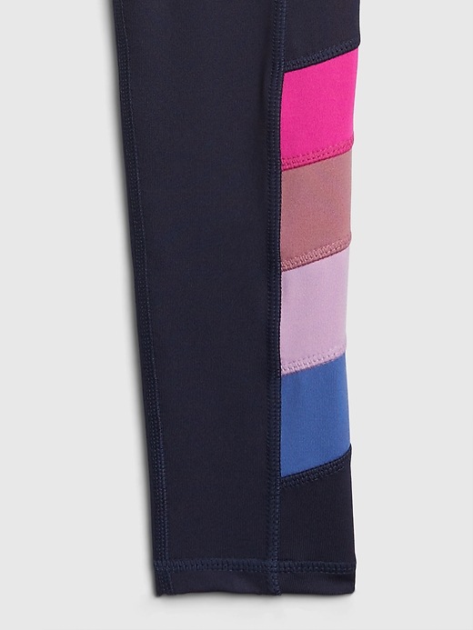 Image number 3 showing, GapFit Toddler Colorblock Leggings