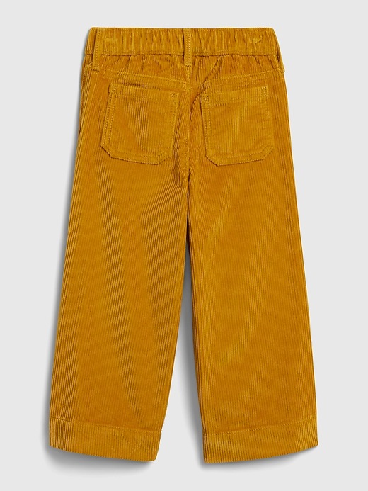 Image number 2 showing, Toddler Wide-Leg Cord Pants