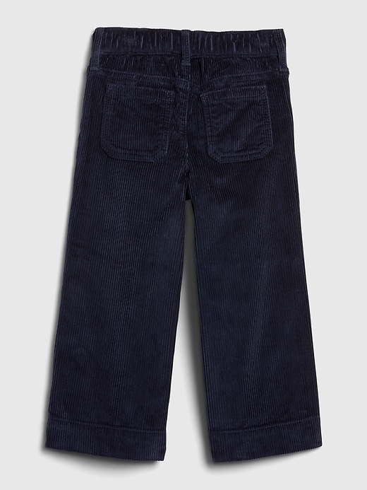 Image number 2 showing, Toddler Wide-Leg Cord Pants