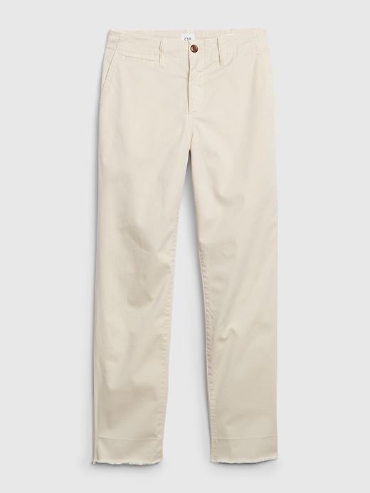Image number 8 showing, Straight Khakis with Let Down Hem
