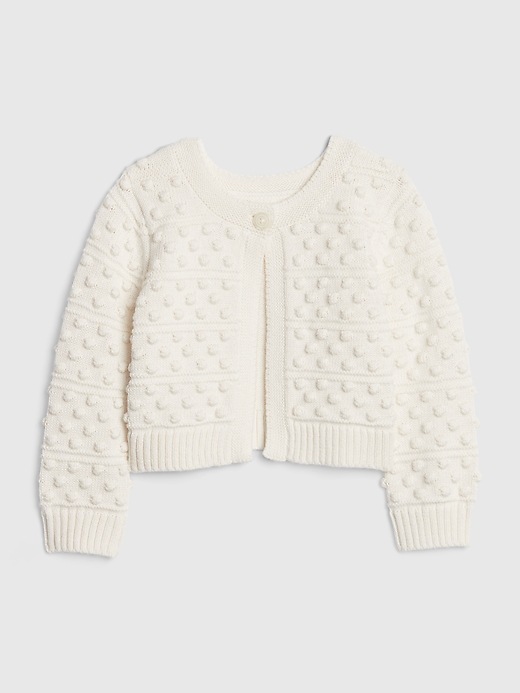 Image number 5 showing, Baby Bobble-Knit Cardi Sweater