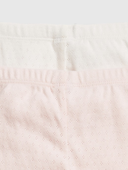 Voir une image plus grande du produit 2 de 2. Pantalon à enfiler en coton biologique pour bébé (paquet de 2)