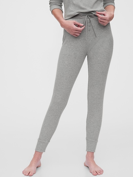 Image number 1 showing, Ribbed Joggers in Modal