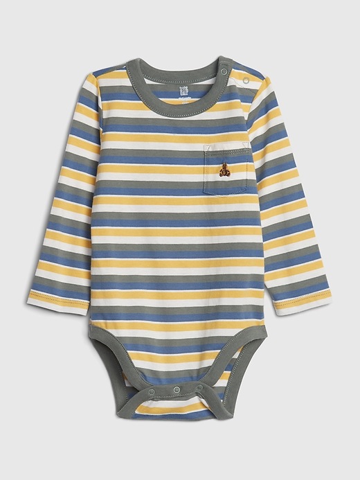 Image number 5 showing, Baby Mix and Match Stripe Bodysuit