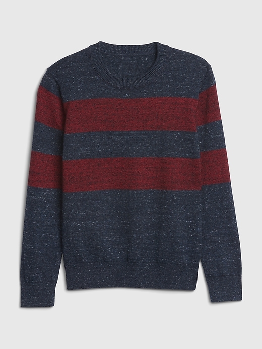 Image number 5 showing, Kids Stripe Crewneck Sweater