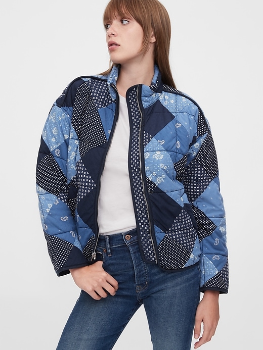 Image number 1 showing, The 1969 Collection Patchwork Jacket