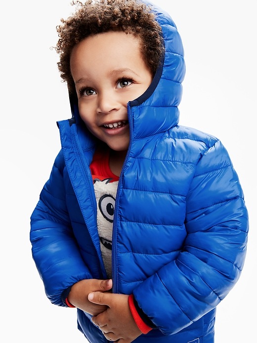 Image number 4 showing, Toddler Upcycled Lightweight Puffer