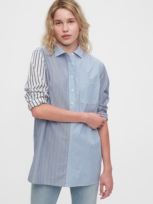 Image number 1 showing, Tunic Popover Top