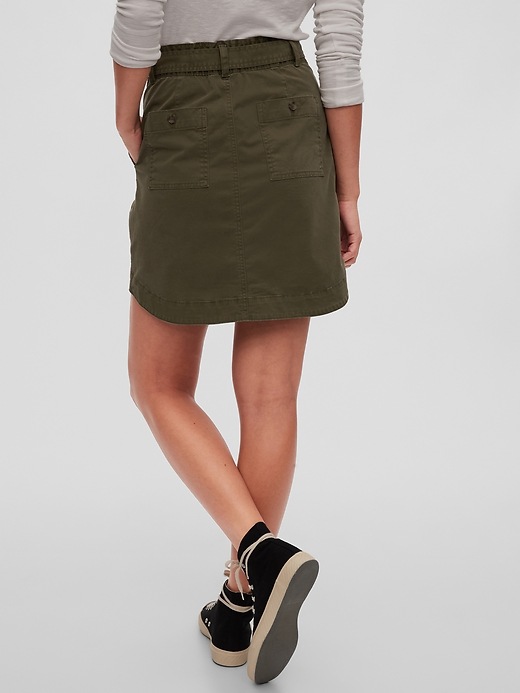 Image number 2 showing, High Rise Utility Skirt