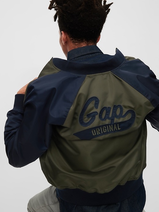 Image number 5 showing, Gap Logo Bomber Jacket