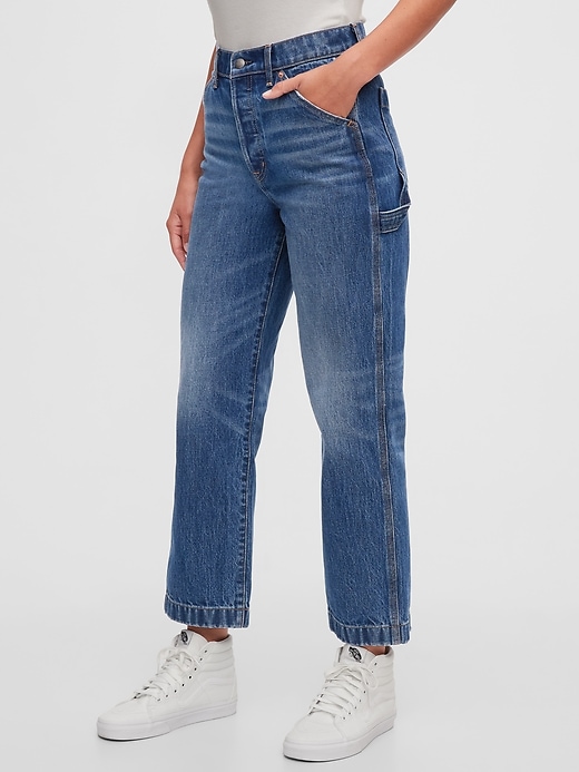Image number 1 showing, Workforce Collection High Rise Carpenter Jeans