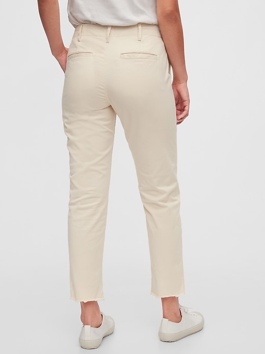 Image number 2 showing, Straight Khakis with Let Down Hem