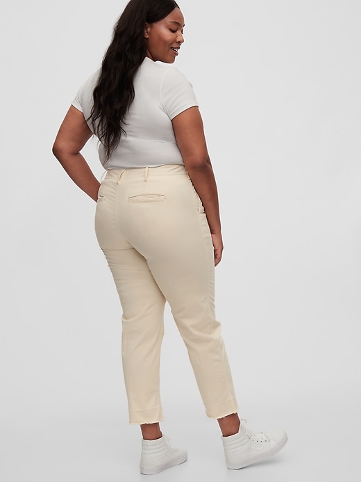 Image number 7 showing, Straight Khakis with Let Down Hem