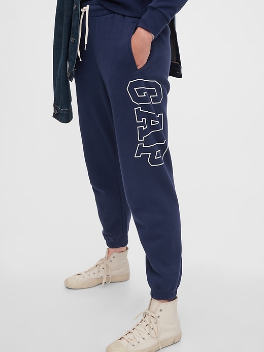 Image number 1 showing, Gap Logo Heavyweight Easy Joggers