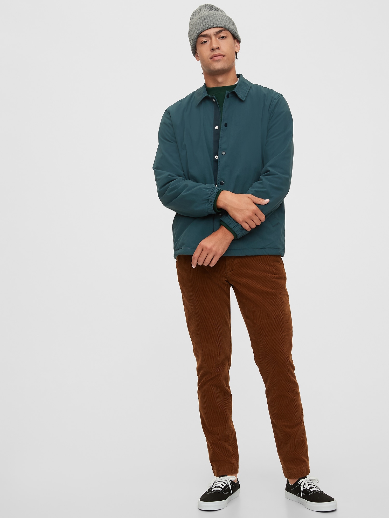 Nylon Coach Jacket Gap