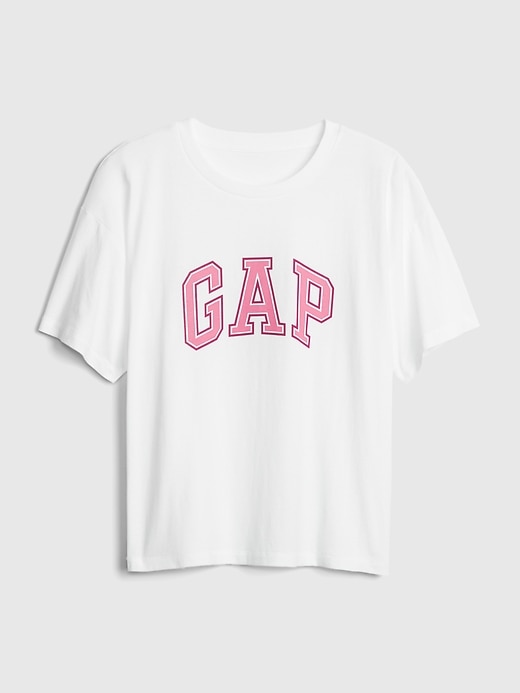 L'image numéro 6 présente T-shirt lourd et confortable à logo Gap
