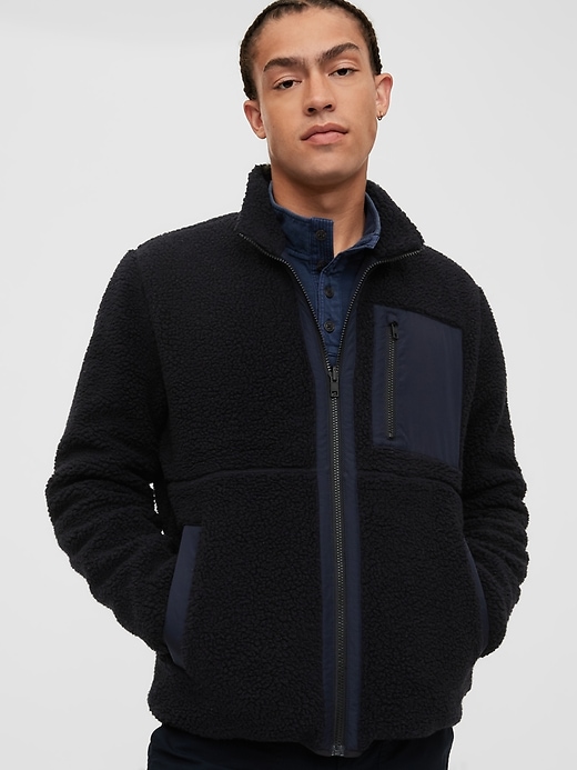 Image number 4 showing, Reversible Fleece Jacket
