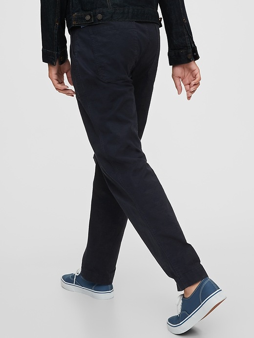 L'image numéro 2 présente Pantalon militaire coupe étroite avec GapFlex