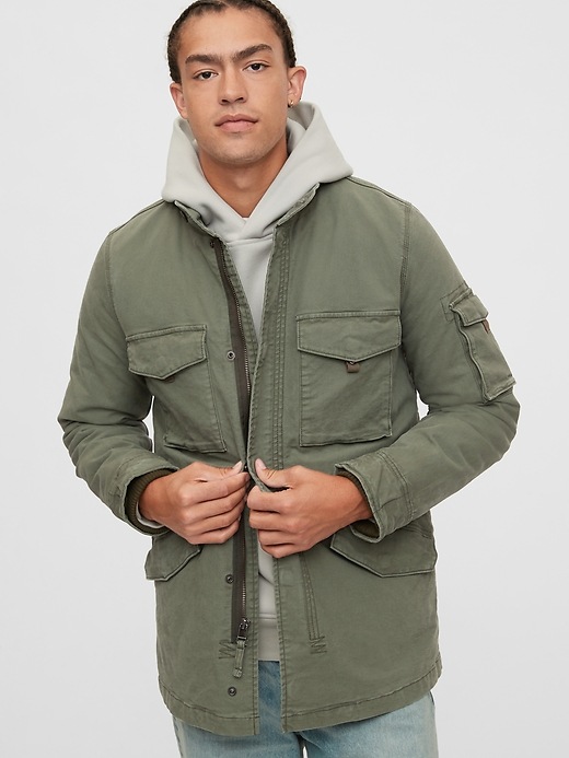 Image number 1 showing, 1969 Premium Quilted Utility Jacket
