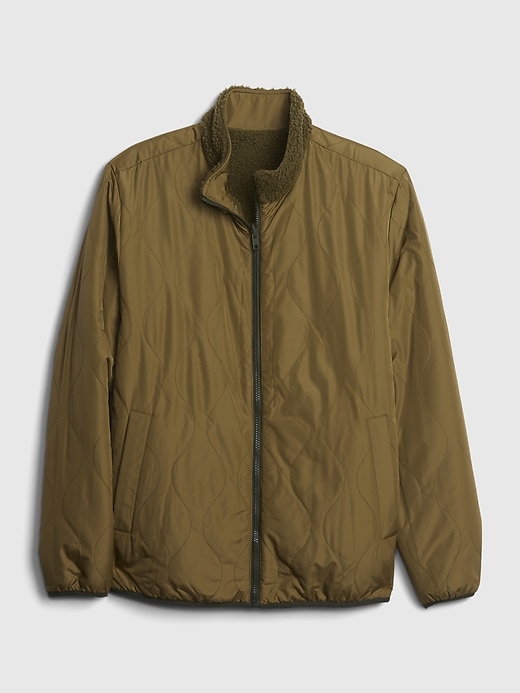 Image number 2 showing, Reversible Fleece Jacket