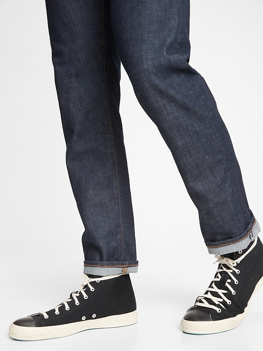Image number 4 showing, Athletic Taper Jeans in GapFlex