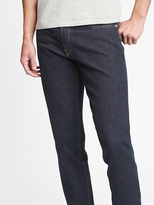 Image number 5 showing, GapFlex Slim Straight Jeans