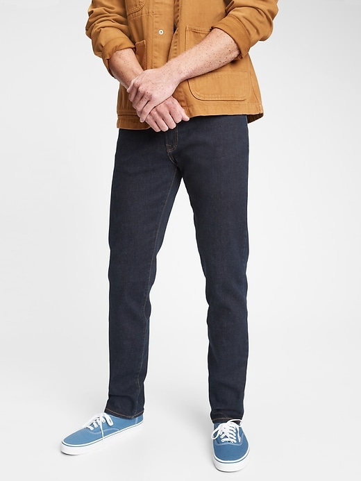Image number 1 showing, GapFlex Slim Straight Jeans