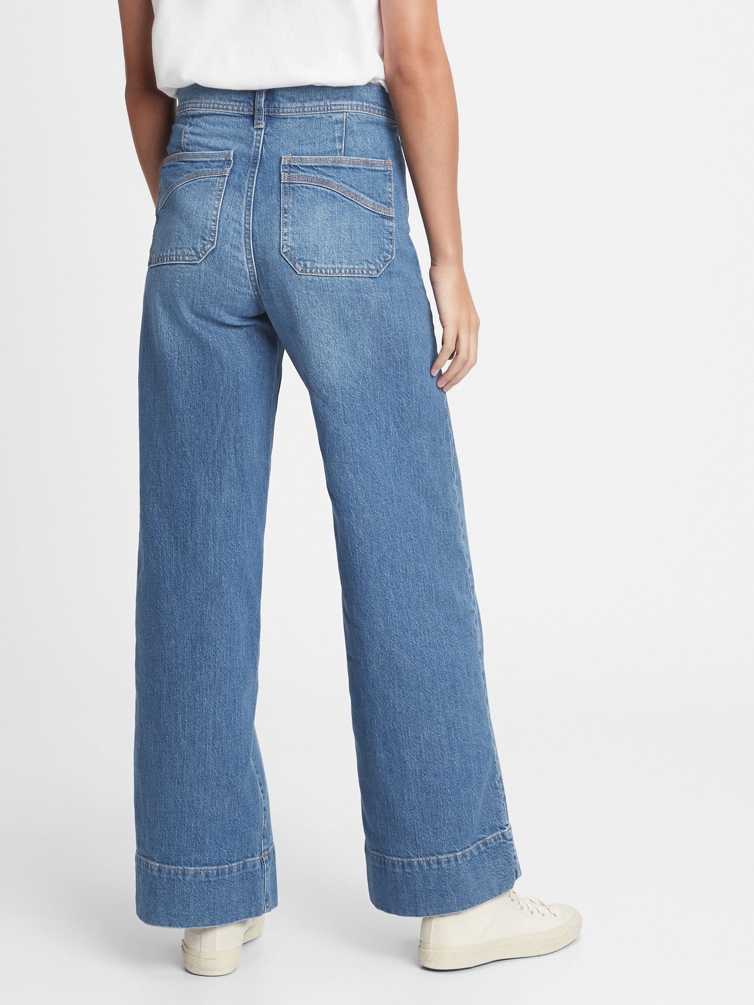 gap wide jeans