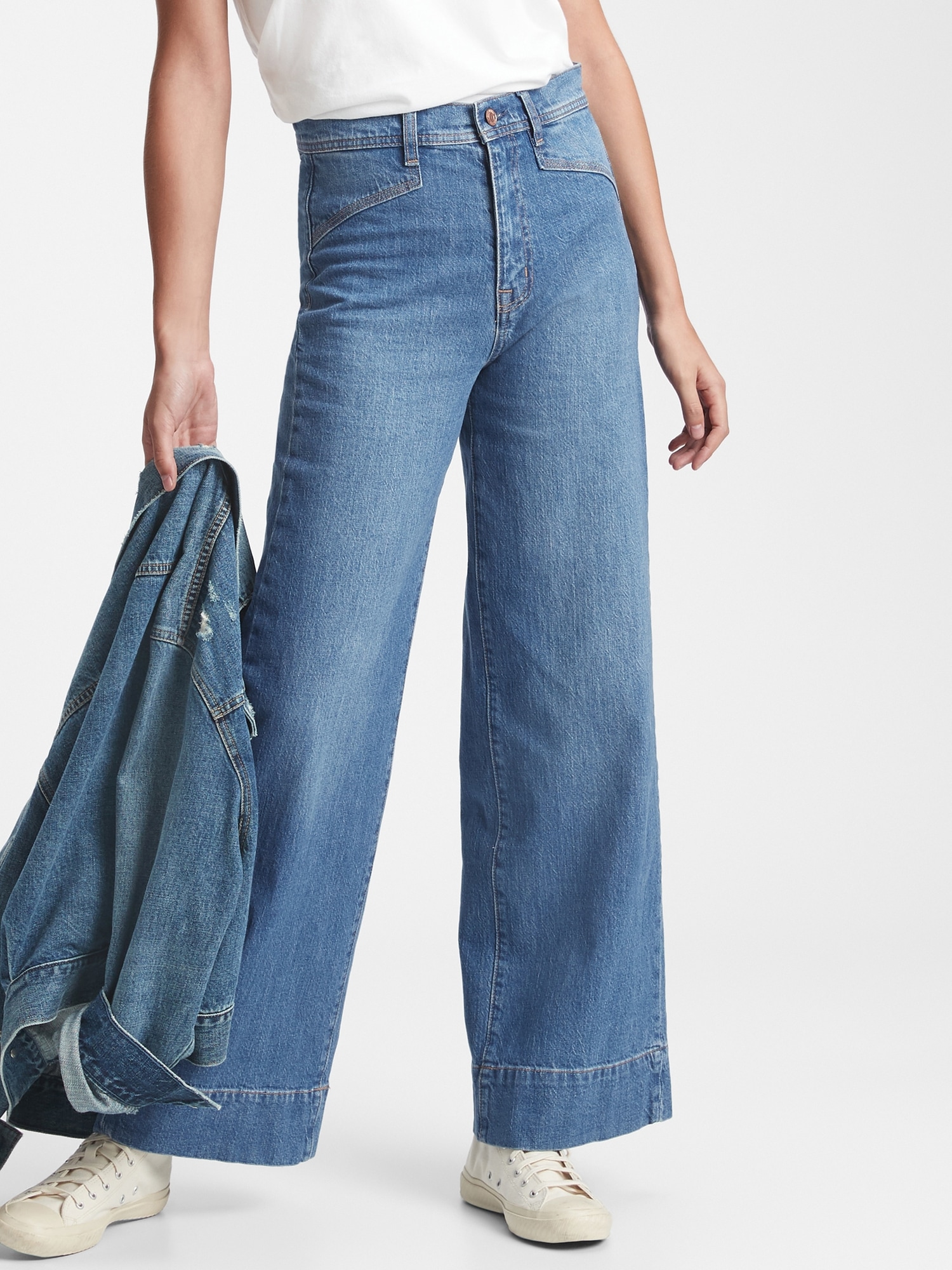 gap wide jeans