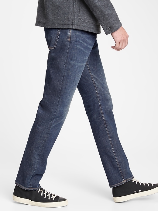 Image number 7 showing, Athletic Taper Jeans in GapFlex