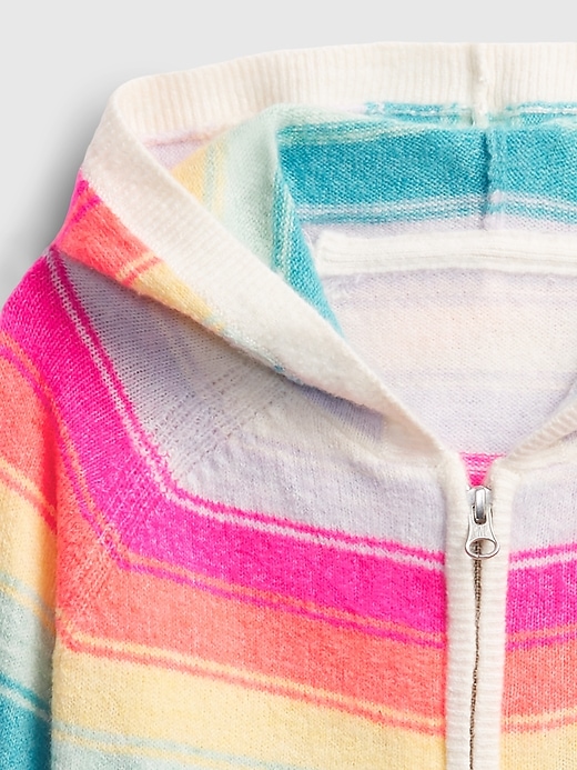 Kids Rainbow Stripe Hoodie Gap