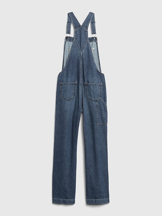 Image number 3 showing, Teen 90's Inspired Denim Overalls