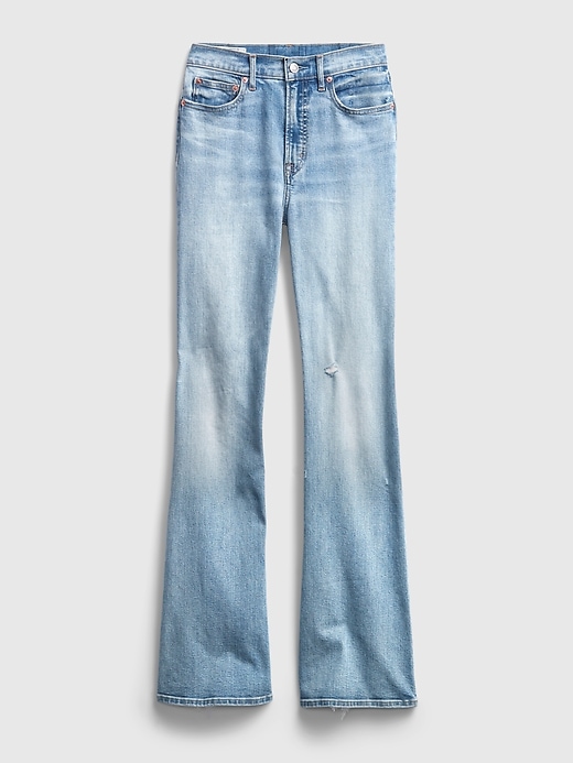 Image number 8 showing, High Rise Flare Jeans