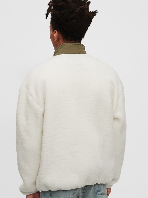 Image number 2 showing, Oversized Fleece Jacket
