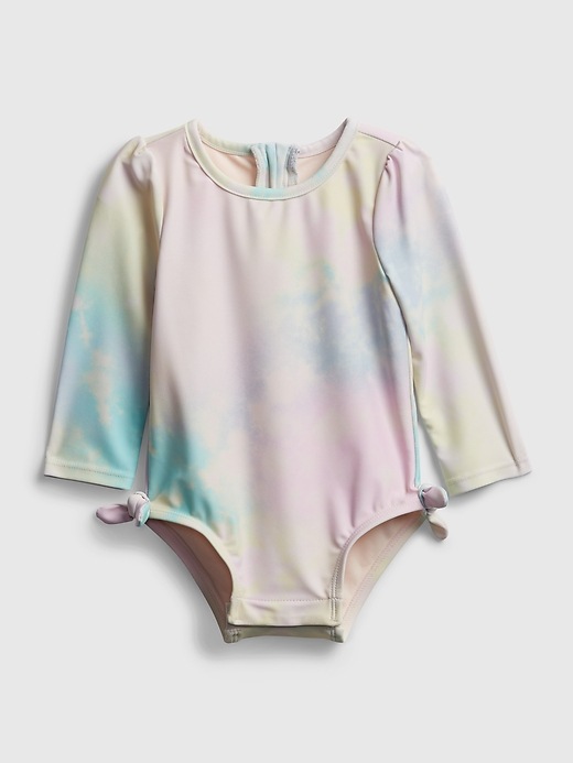 View large product image 1 of 3. Baby Tie-Dye Swim One-Piece
