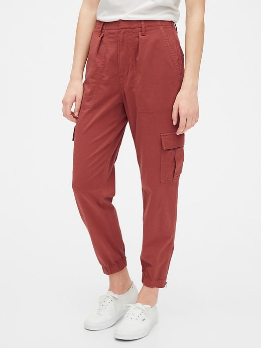 Image number 7 showing, Cargo Utility Joggers in TENCEL&#153 Lyocell