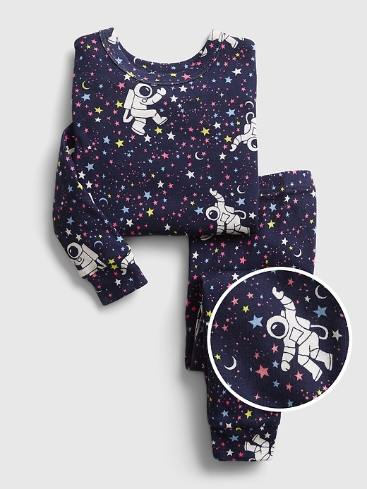 L'image numéro 1 présente Pyjama à motif d'astronaute babyGap