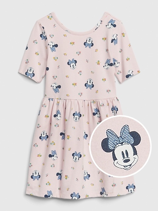 View large product image 1 of 1. babyGap &#124 Disney Minnie Mouse Skater Dress