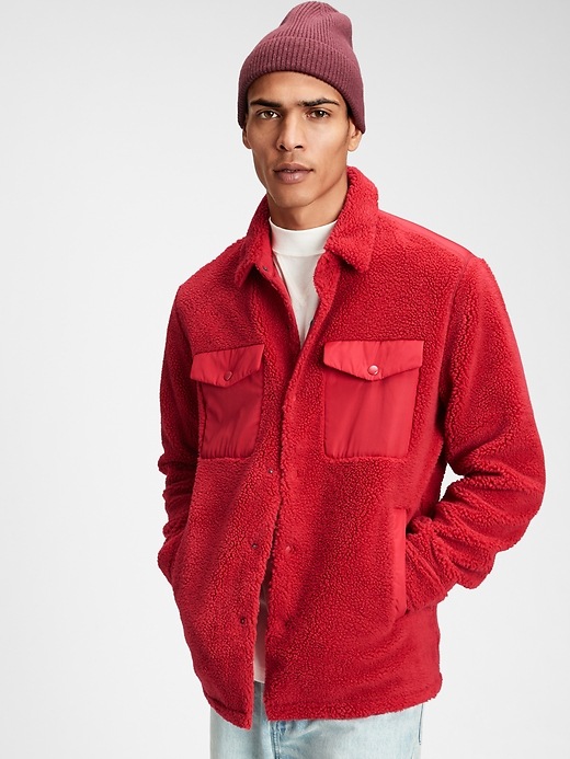 Soft Sherpa Jacket Gap