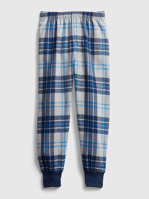 Image number 1 showing, Kids Flannel Pull-On PJ Joggers